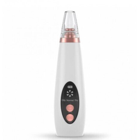 Aparat Cu Vacuum Pentru Puncte Negre, Sebum, Pori, Acnee, 6 Capete , Afisaj LED , Reincarcabil